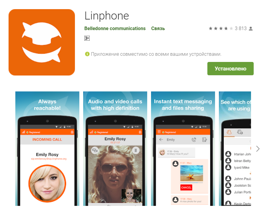 Linphone Android Linphone Android